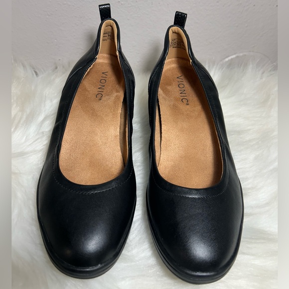 VIONIC JACEY WEDGE BLACK SIZE 7 - Picture 6 of 9